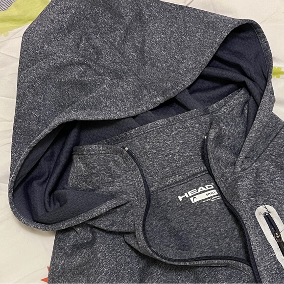 ACTIVE Hooded Double-Lined Defining Sports Zip-Up - Picture 3 of 4